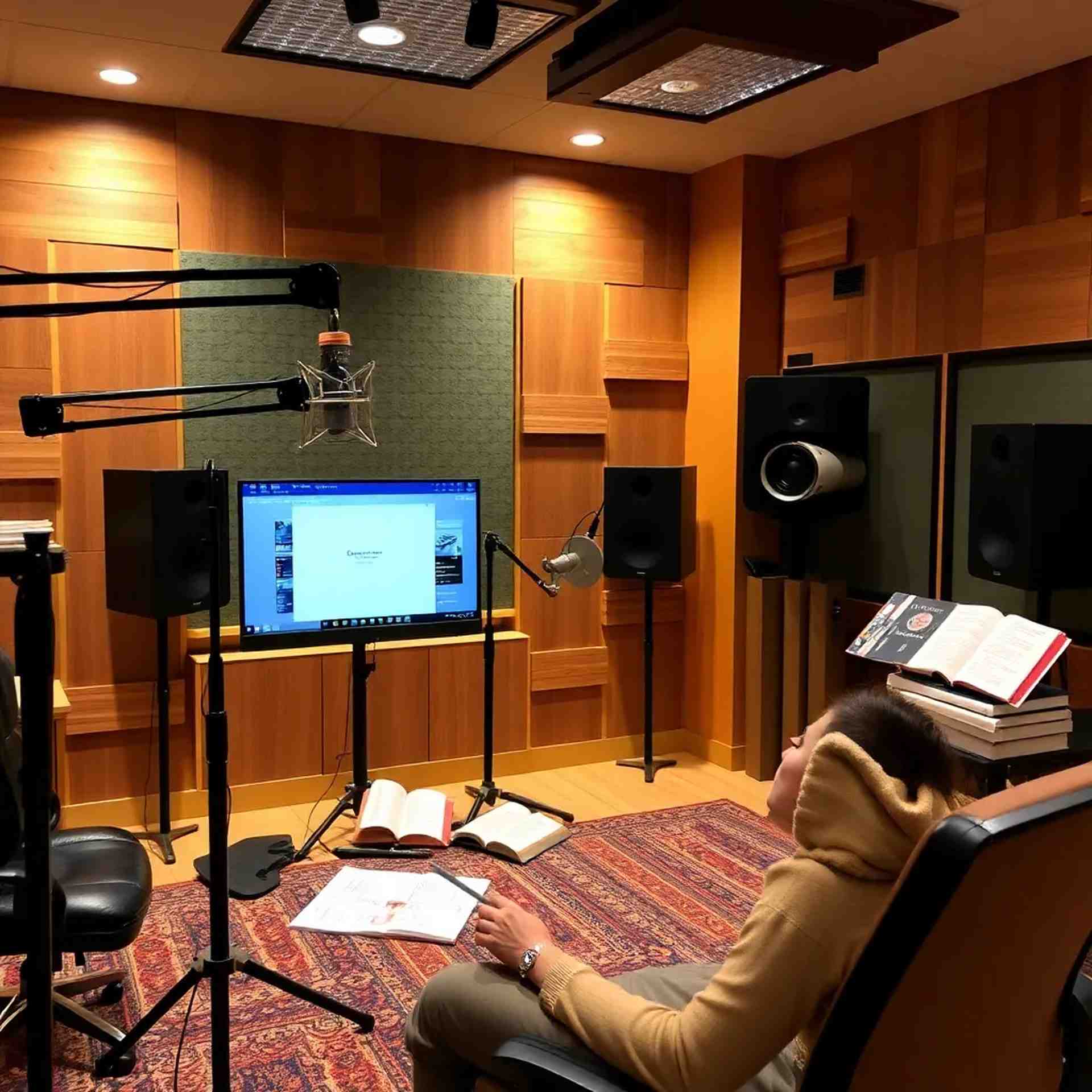 Corporate training narration